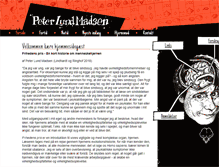 Tablet Screenshot of peterlundmadsen.dk